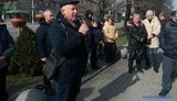 Підприємці влаштували під будівлею міськради в Запоріжжі мітинг через заборону торгівлі під час карантину. ФОТОрепортаж