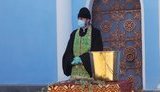 Вербное воскресенье в Михайловском, Владимирском соборах и церкви св. Василия Великого. ФОТОрепортаж
