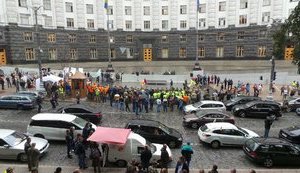 протест автомобили