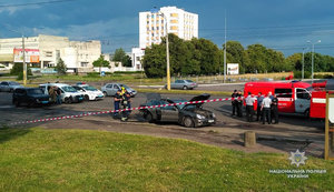 Поліція розслідує вибух "Мерседеса" в Черкасах як умисне вбивство