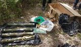 Виявлено схованку з 4 гранатометами РПГ-26, 2 кг пластиду і патронами на підприємстві, яке не працює, в Києві, - СБУ. ФОТОрепортаж