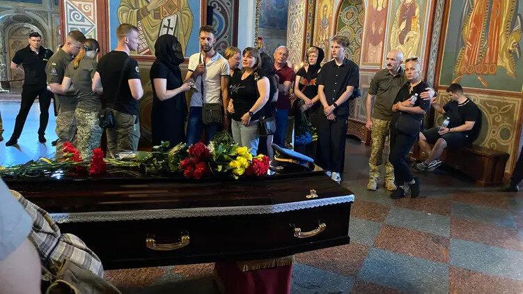Прощання з Валентином Коренчуком