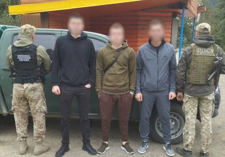 В течение трех суток задержаны 43 мужчины, которые пытались попасть в Румынию и Молдову вне пунктов пропуска, - ГНСУ 01