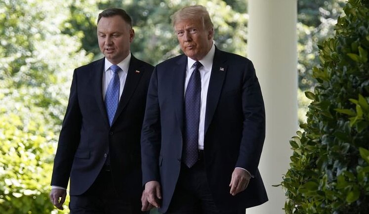 Дуда обговорив з Трампом безпеку Польщі, збільшення оборонних витрат та перемогу на виборах Навроцького