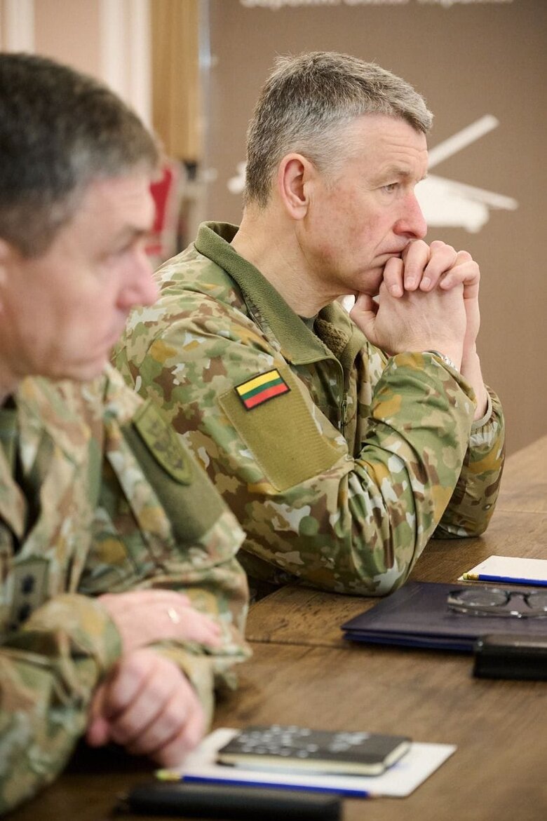 Олександр Сирський та військове керівництво Литви