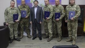 В районе проведения ООС на Луганщине военнослужащие ВСУ награждены отличиями Верховной Рады. ФОТО