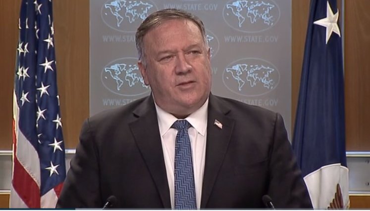Помпео заявил Зеленскому об обеспокоенности США по поводу китайских инвестиций в Украину