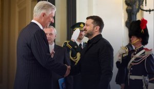 Зеленський зустрівся з королем Бельгії Філіпом