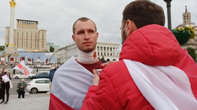 Акція солідарності з білоруськими дітьми-політвязнями пройшла в центрі Києва 13