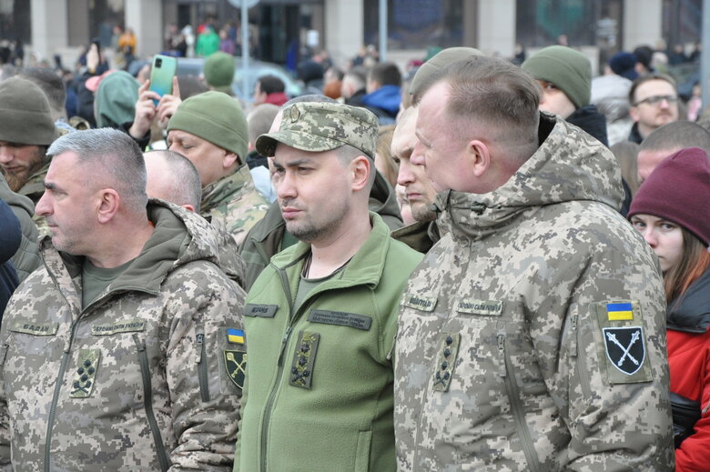 З Героєм України Дмитром Коцюбайлом (Да Вінчі) попрощалися в Києві 53