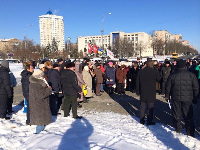 митинг березань