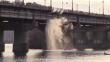 авария,мост,патона,теплотрасса