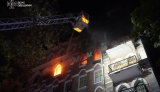 Explosion in high-rise block in Odesa: second explosion occurred whilst fire was being extinguished, injuring rescue workers and paramedic. PHOTOS