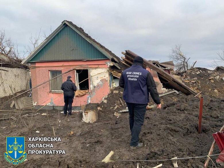 Consequences of enemy shelling in Izium region: two dead, house completely destroyed 03 Consequences of enemy shelling in Izium region: two dead, house completely destroyed 03
