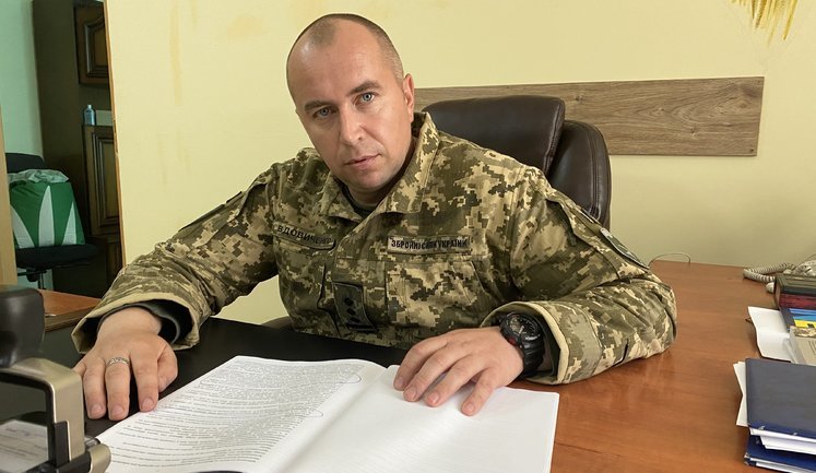 Командир 101-ї бригади Олександр Вдовиченко: "Війна не стала народною. І армію постійно розхитують"