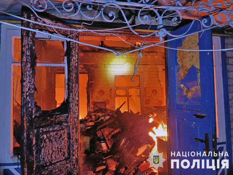 Consequences of enemy shelling of Zaporizhzhia region 08