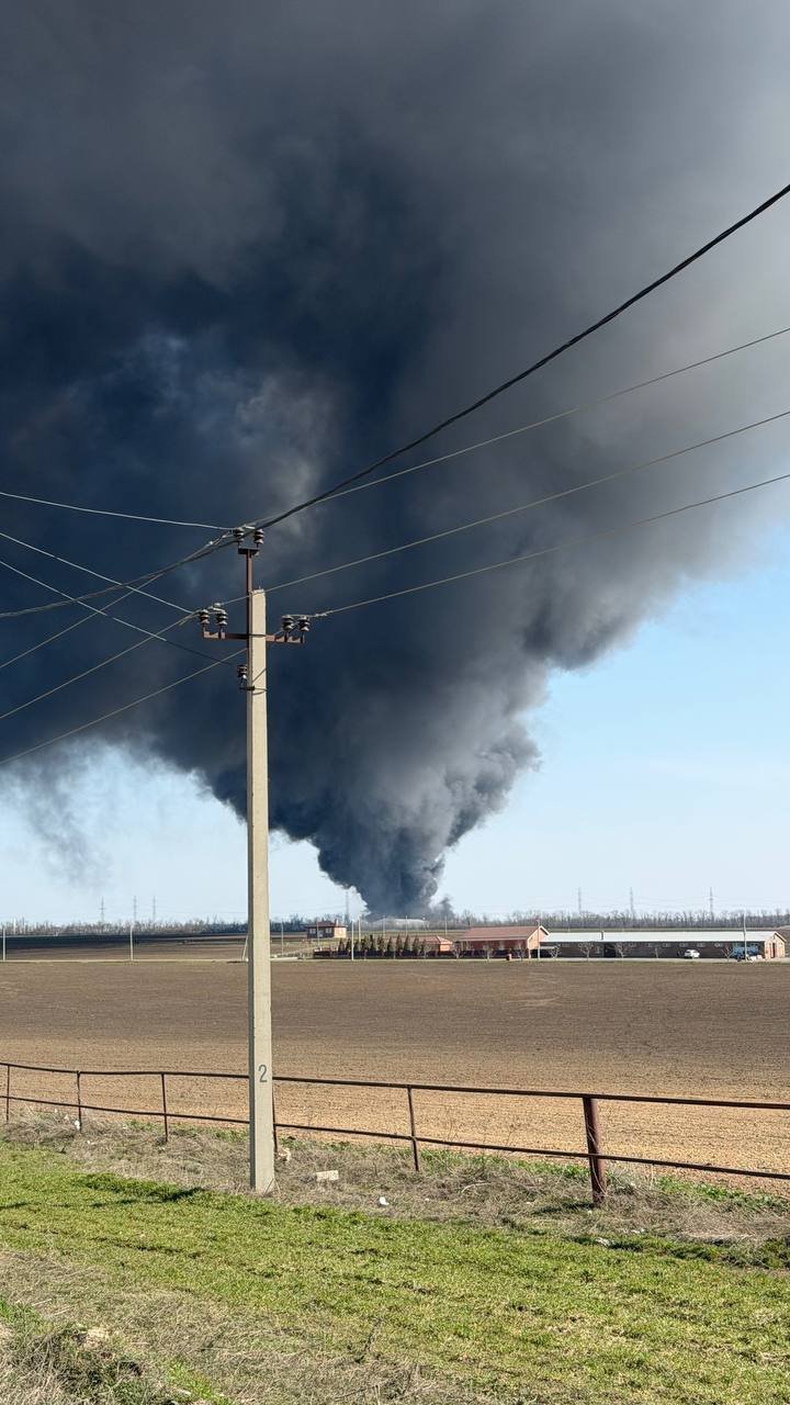 A fuel depot is on fire in the Rostov region of the Russian Federation: what is known?