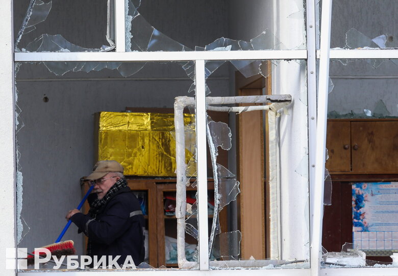Внаслідок російського обстрілу Києва значно постраждали будівлі Київського нацуніверситету імені Тараса Шевченка 03