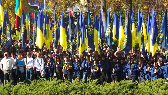 Захистимо українську землю! - марш УПА состоялся в Киеве 07