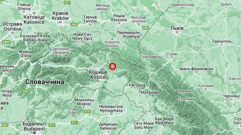На Закарпатье произошло землетрясение 01