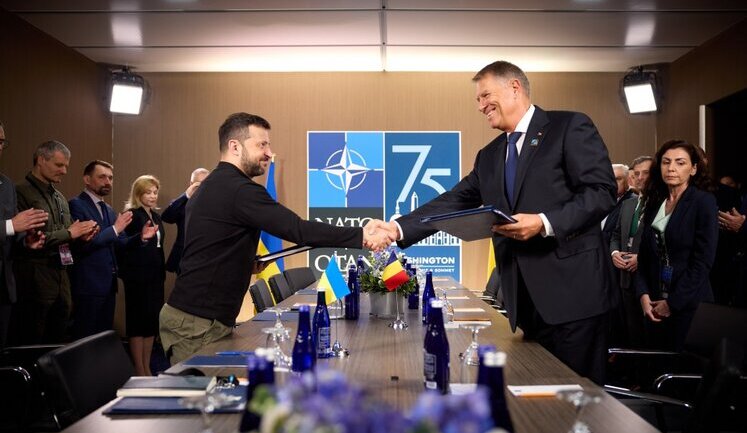 Ukraine and Romania sign security agreement