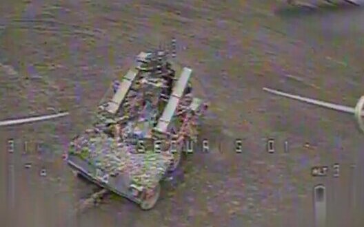 destruction of Russian equipment