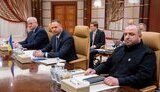 Ukrainian delegation at talks in Saudi Arabia