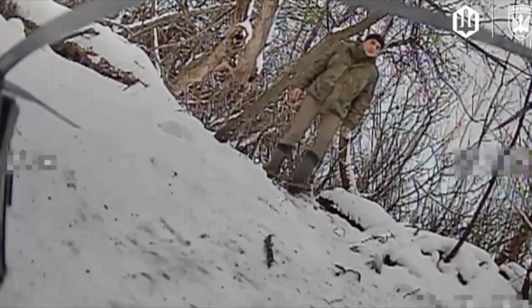 Український дрон-ждун дочекався свого росіянина. ВIДЕО