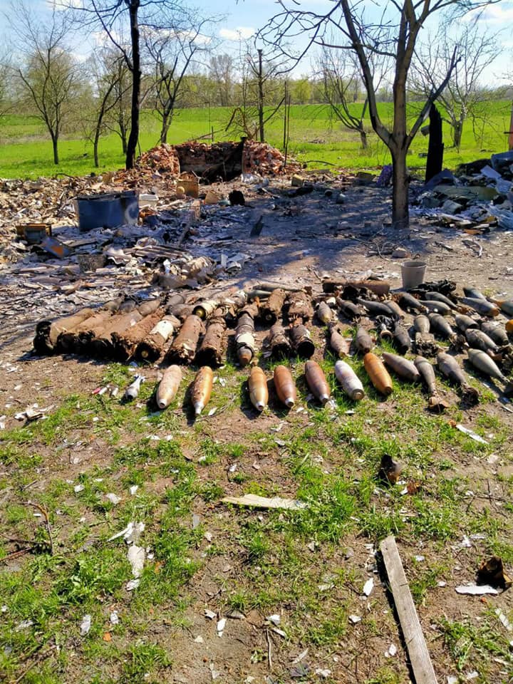 During April, 2664 explosive objects were deactivated in Kyiv and Chernihiv regions 04