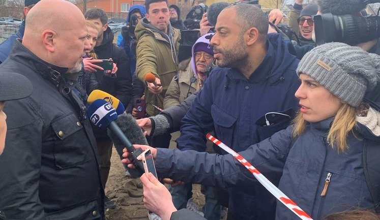 Ukraine is crime scene - prosecutor of International Criminal Court Khan in Bucha. PHOTO