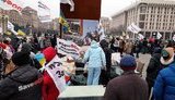 Протест ФОПів: на Майдані нові конфлікти мітингувальників з поліцією через намети і пінопласт. ВІДЕО+ФОТОрепортаж