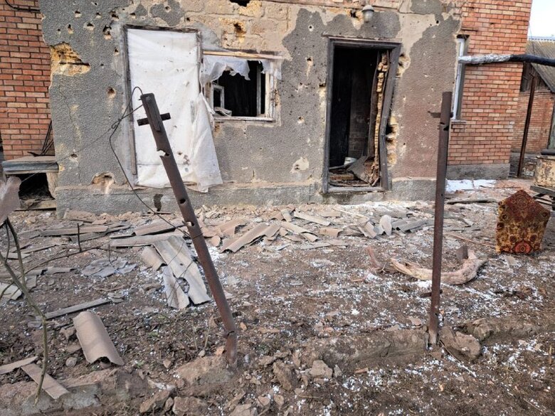 shelling of Dnipropetrovs'k region on 25 February