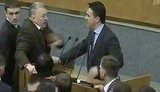 Жириновский устроил потасовку в Госдуме: Бить вас по морде надо! И вашу "Единую Россию". + ВИДЕО.