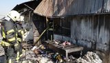 У столиці горів ринок "Юність", постраждала жінка