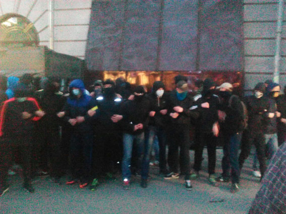 Turmoil in Poltava: three persons injured in clash between activists and developer’s security guards, - National Police 02