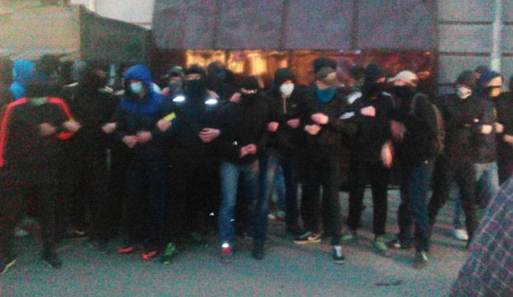 Turmoil in Poltava: three persons injured in clash between activists and developer’s security guards, - National Police. PHOTOS