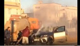 У Самарі на ходу загорівся BMW X6. Гасити його довелося фекаліями. ВIДЕО