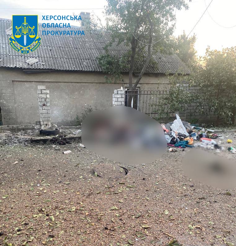 Унаслідок обстрілу окупантами Херсону загинуло троє мирних мешканців 01