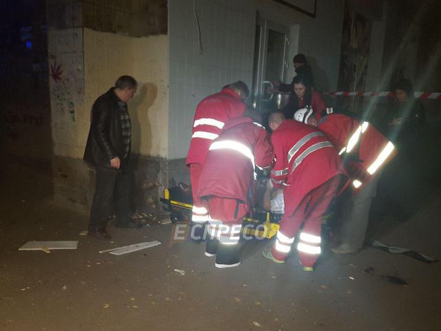 MP Mosiichuk wounded in explosion near Espreso TV last night 02