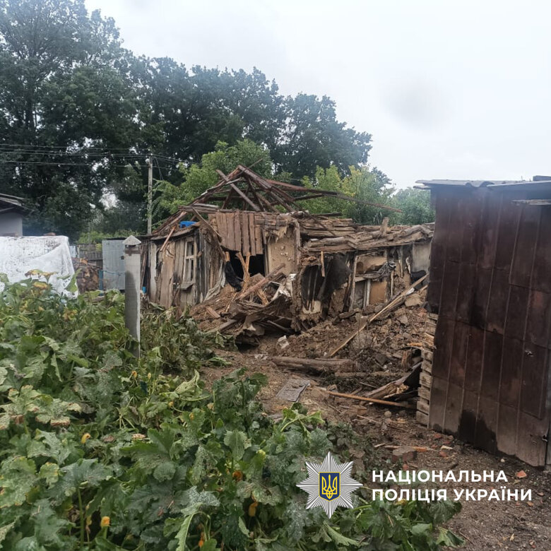 Consequences of shelling in the Kharkiv region