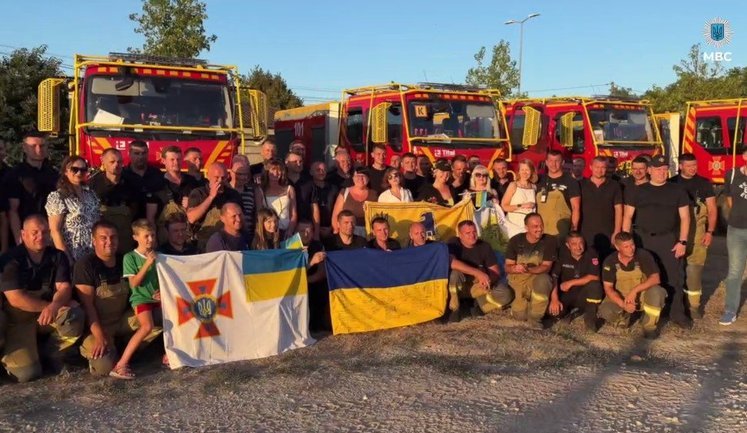 Рятувальники ДСНС повернулися з Франції: керівництво країни гідно оцінило роботу української команди, - Вигівський. ВIДЕО