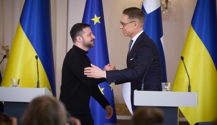 Зеленский и Стубб подписали соглашение Drone Deal