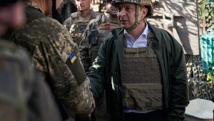 No shelling near disengagement areas in Petrivkse, Zolote over two days, Zelenskyi says