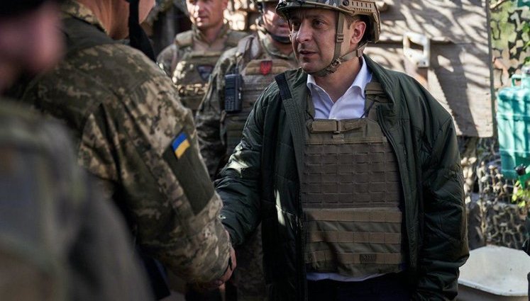 No shelling near disengagement areas in Petrivkse, Zolote over two days, Zelenskyi says