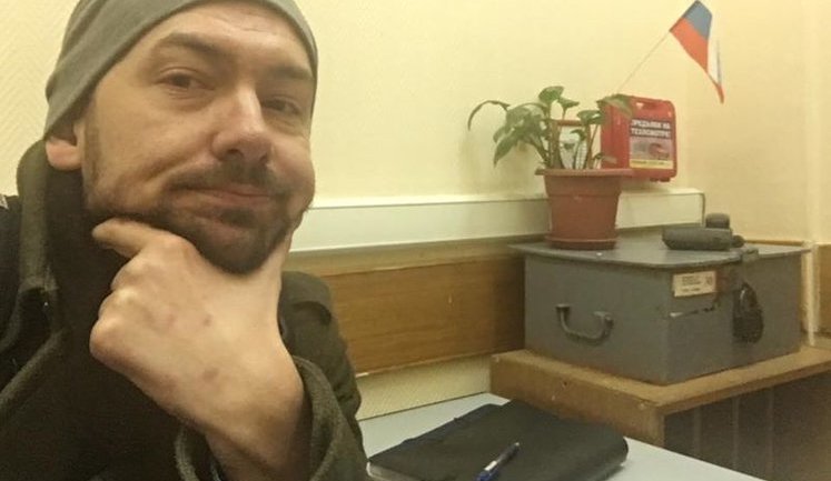 Ukrainian journalist Tsymbaliuk detained by Moscow police