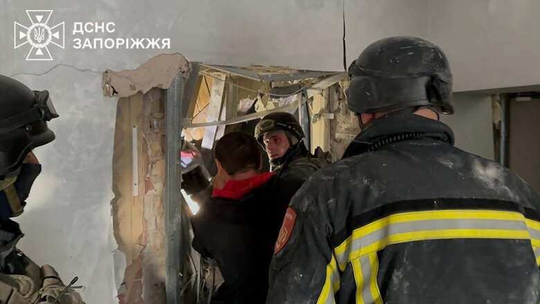 Запоріжжя після авіаудару
