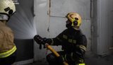 Атака РФ на Киев: пожар на складе в Голосеевском районе уже ликвидирован