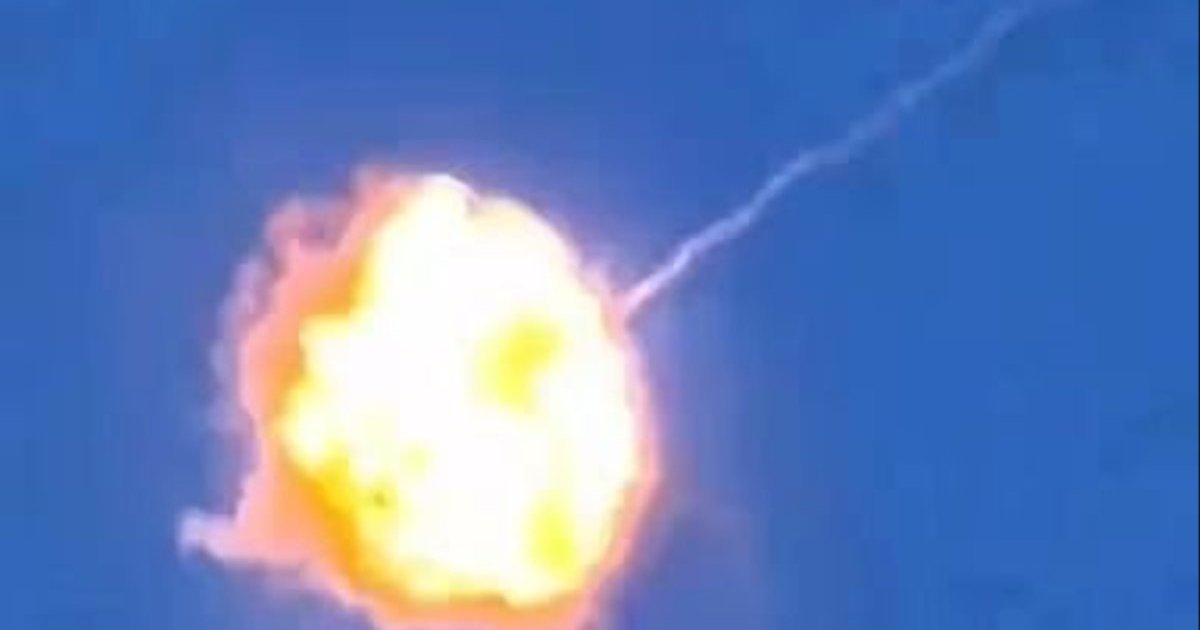 Moment Defence Forces shoot down Russian Shahed in skies over Odesa region. VIDEO