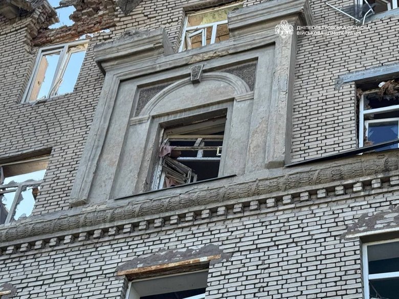 Удар РФ по Дніпру