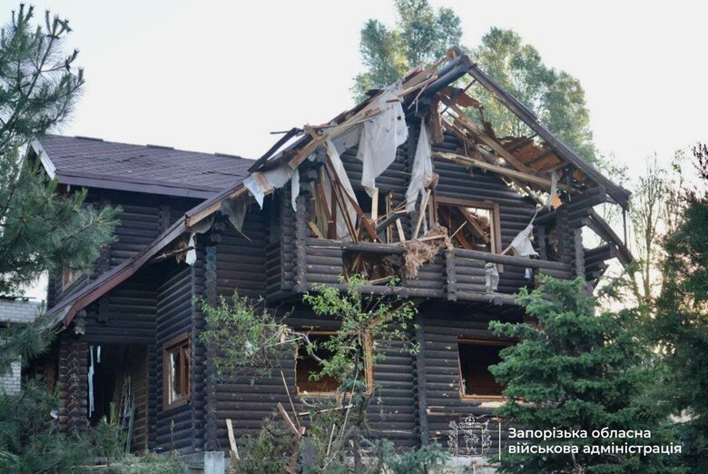 наслідки атаки на Запоріжжя